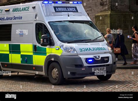 Scottish Ambulance Service Hi Res Stock Photography And Images Alamy