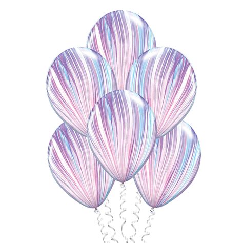 Купить шары фиолетовые "Супер агаты" с гелием в Москве, доставка на дом ...