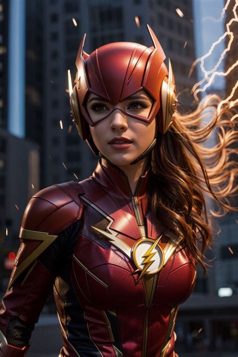 Dc Female Flash Female Superhero Female Hero Dc Super Hero Girls