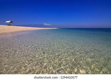 Tropical Beach Gili Ketapang Island East Stock Photo 1294410577 ...