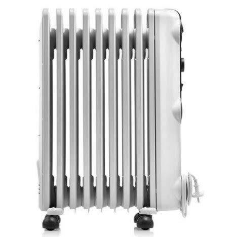 Radiateur Bain Dhuile Delonghi L Ments Watt Blanc Trrs