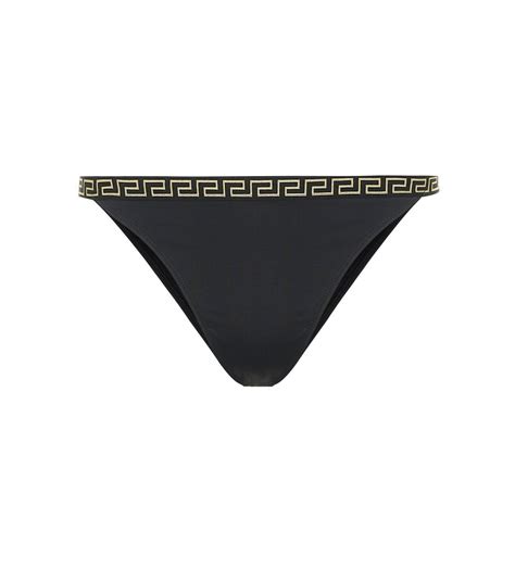 Versace Greek Key Bikini Bottoms Versace