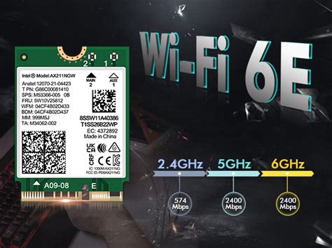 Card Wifi Intel Wi Fi E Ax Ngw Key E