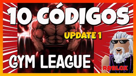 5 CÓDIGOS NUEVOS 10 CÓDIGOS de GYM LEAGUE Roblox 2024 Códigos