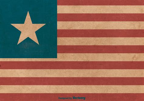 Grunge Flag of Liberia - Download Free Vector Art, Stock Graphics & Images