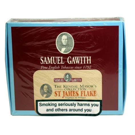 Samuel Gawith Mayors St James Flake Pipe Tobacco G Box