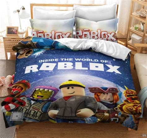 ROBLOX DUVET COVER WITH TWO PILLOW CASES FULL SIZE 3 PC SET OTHER SIZES ...
