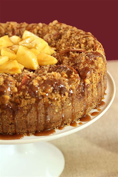 Caramel Apple Cake With Walnut Streusel Coffee Cake Recipes Cake