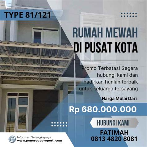 Terbaru Rumah Lantai Syariah Ponorogo