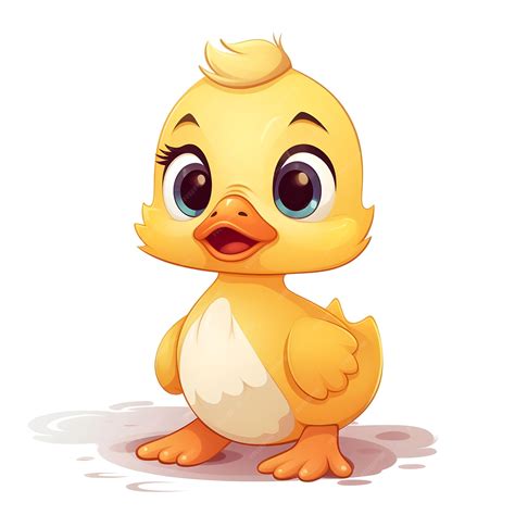 Premium Vector Cute Duck Cartoon Vector Icon Illustration On White Background