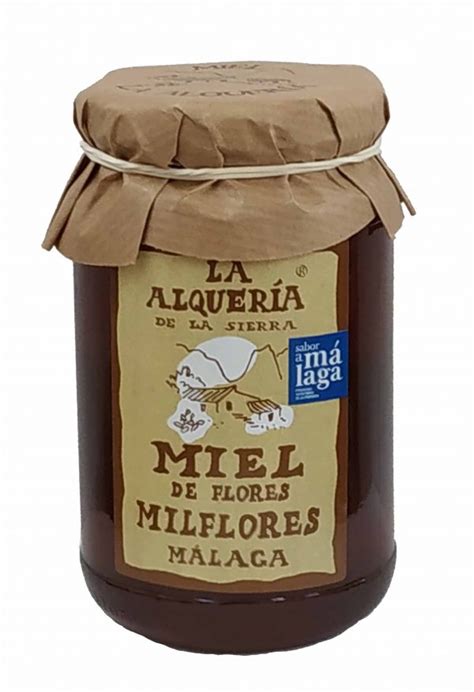 Miel Mil Flores Málaga 500 gr La gota del té