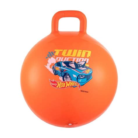 Pelota Saltarina Hot Wheels Bebé Kidz Time Anaranjado Walmart
