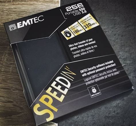 Emtec Speedin' X600 USB 3.0 Portable External SSD Review - Nerd Techy