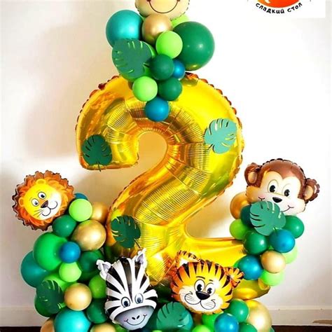 Цифра на подставке из шариков (или с гелием) – купить в Красноярске ...