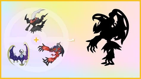 Pokemon Fusion Darkrai Lunala Yveltal Youtube