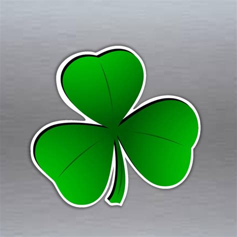 Shamrock Sticker b Irish Pride Symbol of Ireland 93 X 88 Mm - Etsy