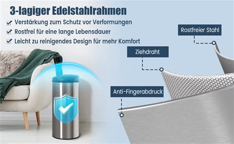 Costway Couchtisch Aus Geh Rtetem Glas U F Rmiger Beistelltisch