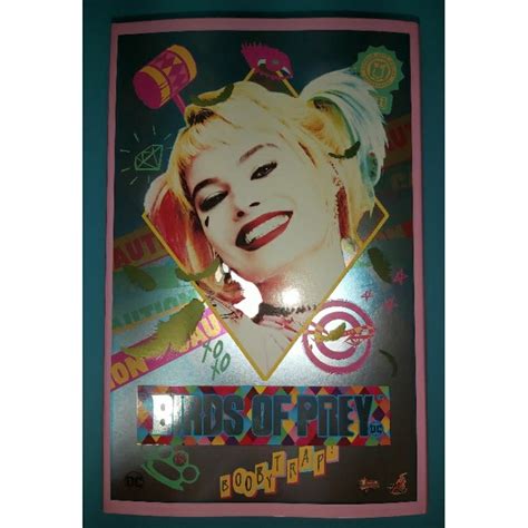 Hot toys MMS566 猛禽小隊 小丑女大解放 哈利奎茵 警示外款 單售 外盒 收藏盒 蝦皮購物