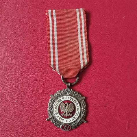 Medal Siły Zbrojne w Służbie Ojczyzny XV 13904625417 oficjalne