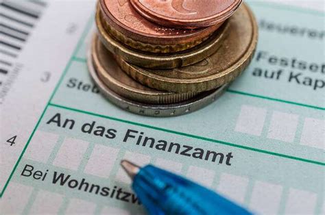 Finanzamt Steuererkl Rung Einreichen Werbungskosten Finanzamt