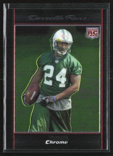 Darrelle Revis Bowman Chrome Rc E Bc New York Jets Ebay