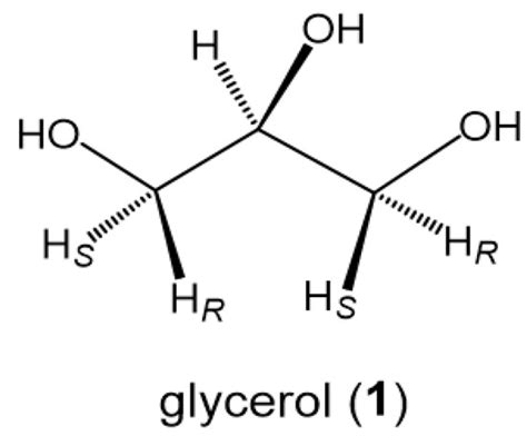 Glycerol Structure Diagram