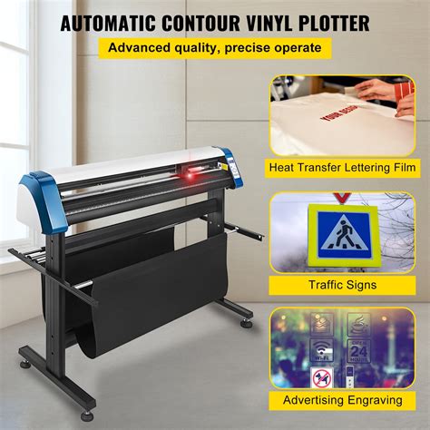 Vevor Vinyl Cutter Inch Plotter Machine Automatic Paper Feed Vinyl