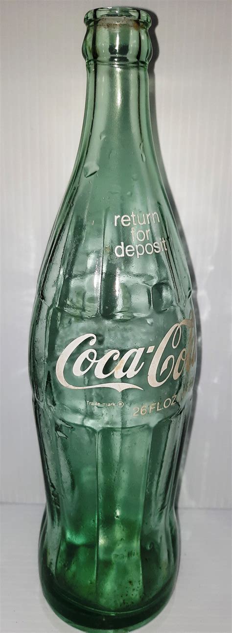 Rare 1950 S 26 Oz Coca Cola Glass Bottle Ashland Wis Etsy