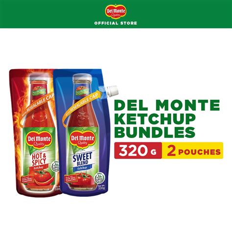 Del Monte Sweet Blend Ketchup G Pouch Del Monte Hot Spicy