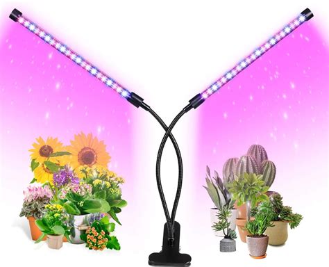 Grow Light, 5 Dimmable Levels Plant Grow Lights for Indoor Plants with ...