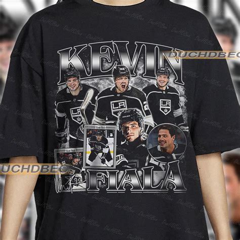 Graphic Style Kevin Fiala T Shirt Kevin Fiala Bootleg Shirt Retro Ice