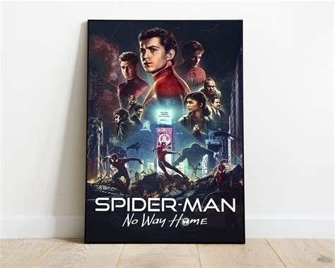 Spider-man No Way Home Marvel Comics MCU Avengers Home Decor Poster Canvas - Kaiteez