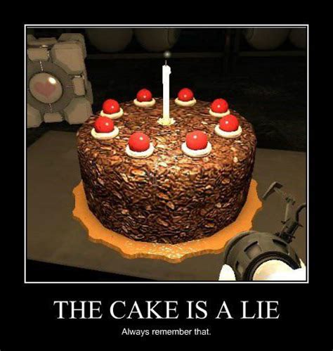 Cake Day is a lie : r/Portal