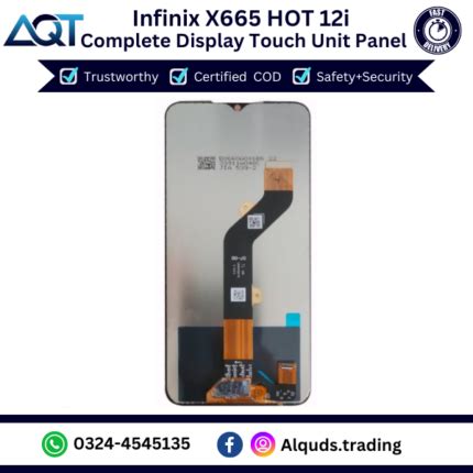 Infinix X HOT I LCD Panel Alqudstrading AQT