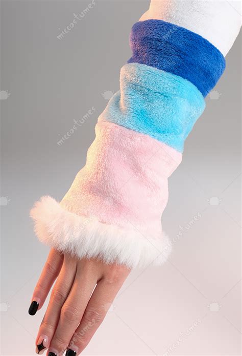 Sylveon Derivative Sexy Fluffy Hooded Bodysuit Halloween Deep V Kawaii One Piece Lingerie