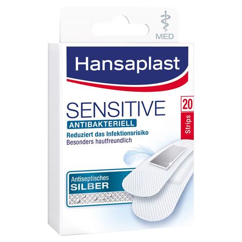 Hansaplast Sensitive MED Strips 20 St Shop Apotheke At