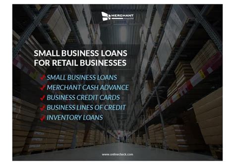 Small Business Loans For Retail Businesses Ppt Free Download