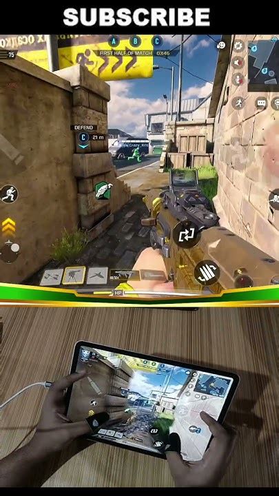 Ipad Pro Handcam Call Of Duty Mobile Handcam Isolated Shorts Codm