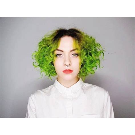 Igs Leighdoeshair Created The Perfect Shade Of Chartreuse Using Electric Lizard And Electric