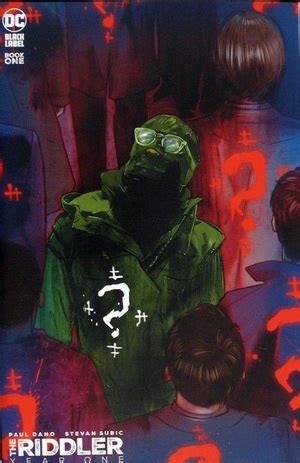 Riddler Year One St Printing Variant Cover Tula Lotay