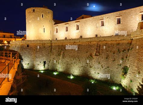 Italy Basilicata Venosa Aragonese Castle Stock Photo Alamy