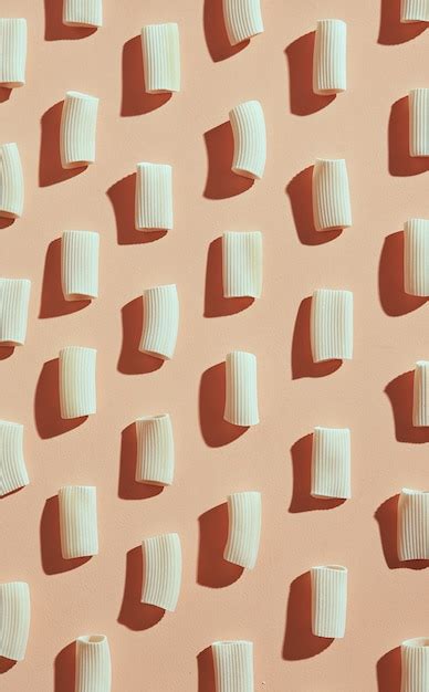 Premium Photo Pattern Of Dry Italian Pasta