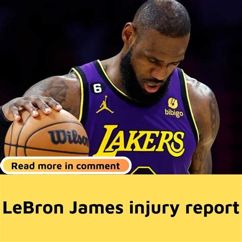 LeBron James injury report - News