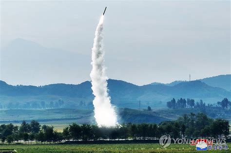 朝鮮試射搭載超大彈頭戰術導彈 韓聯社