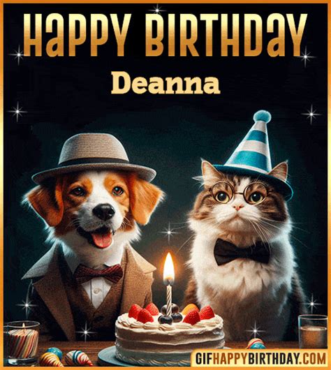 Happy Birthday Deanna GIF Images