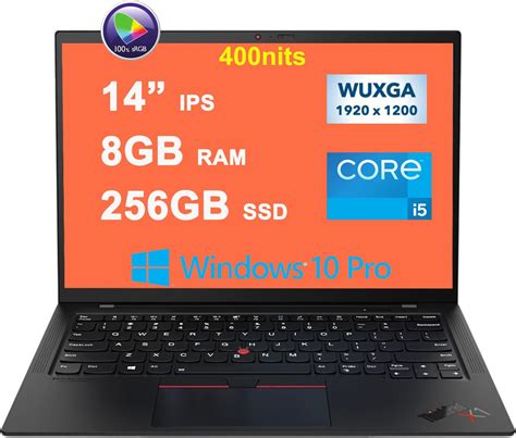 Lenovo Thinkpad X1 Carbon G9 Business Laptop 14” Wuxga Ips