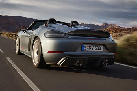 Porsche Boxster Spyder Rs Is A Screaming Farewell To Petrol Power