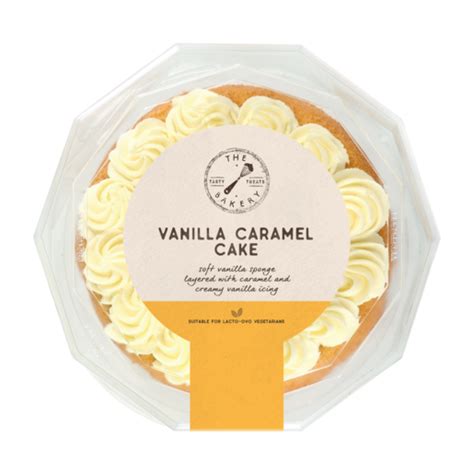 The Bakery Vanilla Caramel Cake | Large Sharing Cakes | Cakes, Cupcakes ...