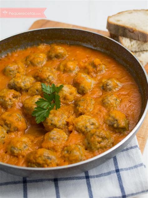 Albóndigas en salsa, ¡la mejor receta! - PequeRecetas