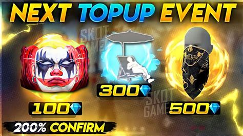 Next Topup Event Free Fire New Topup Event Next Top Up Event